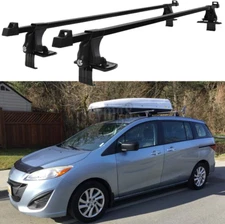 For MAZDA 5 Minivan 2006-17 54" Roof Rack Cross Bars Cargo Kayak Carrier W/Lock