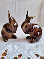 Goebel Easter Bunny Rabbit Figurines CE299 West Germany