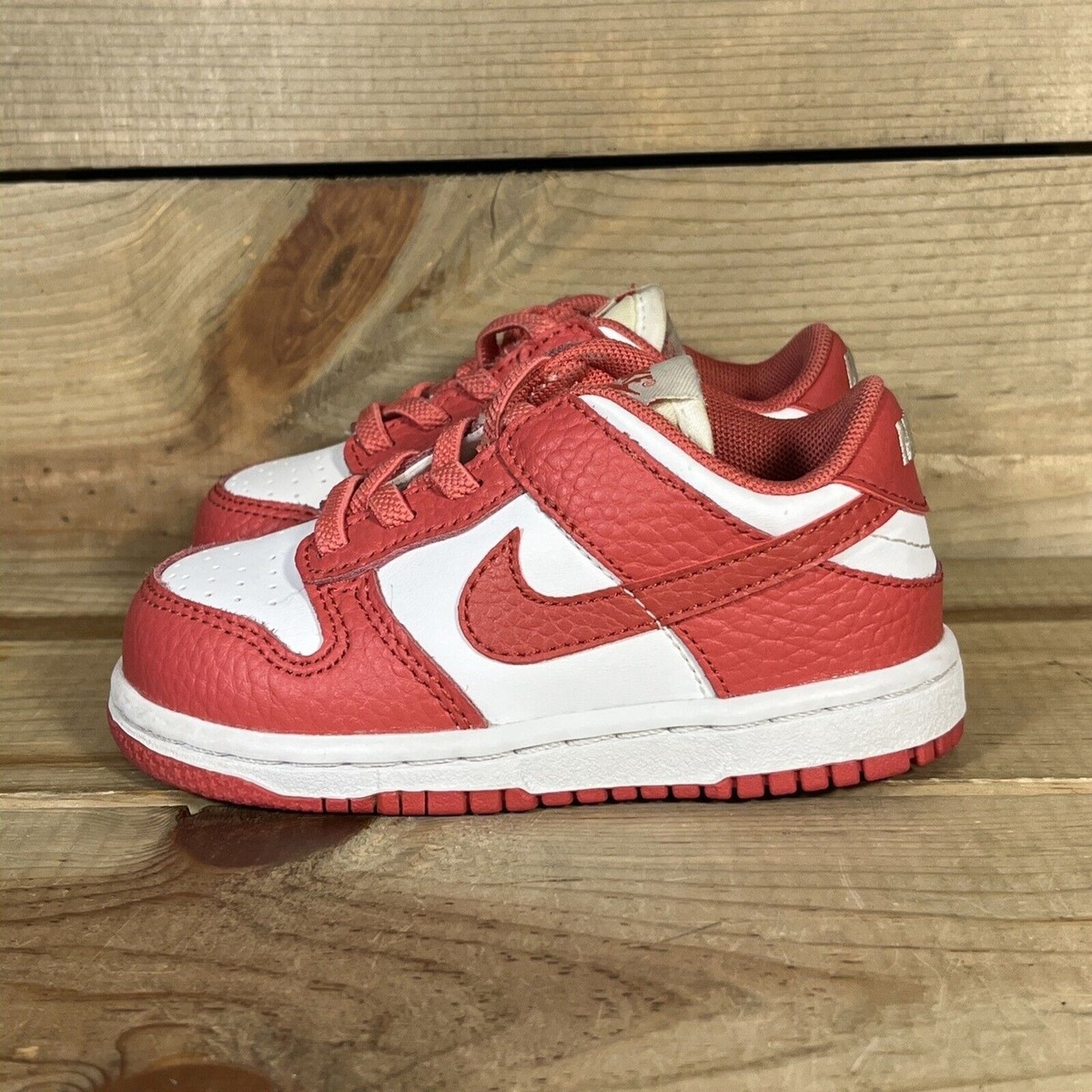 RARE Toddler Size 7C - Nike Dunk Low Retro “White Gypsy Rose