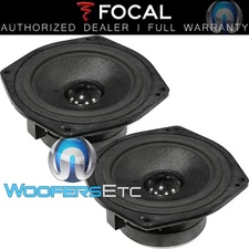 FOCAL JM LAB OEM 5.25" CAR AUDIO MIDRANGE SPEAKERS MADE IN FRANCE
