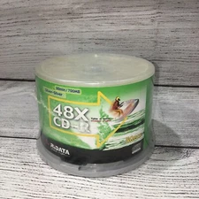 Ridata CD-R 48x 80min-700mb Silver Silver Compact Disc Recordable 50pcs Tower I5