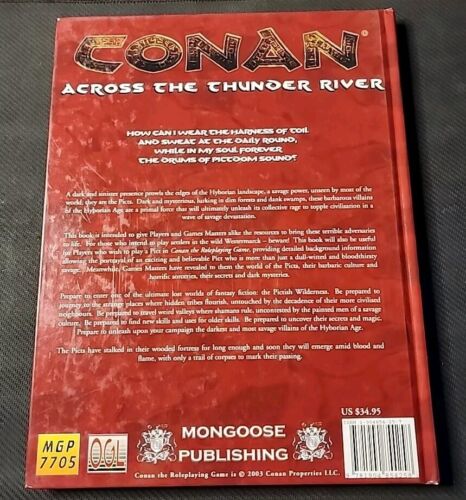 Mongoose Conan RPG 1st Ed Across the Thunder River - Bild 2 von 2