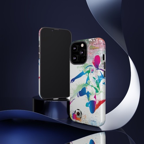 Soccer Phone Case - Colorful Tough Phone Cover for Soccer Players, Sports Lovers - 第 99/261 張圖片