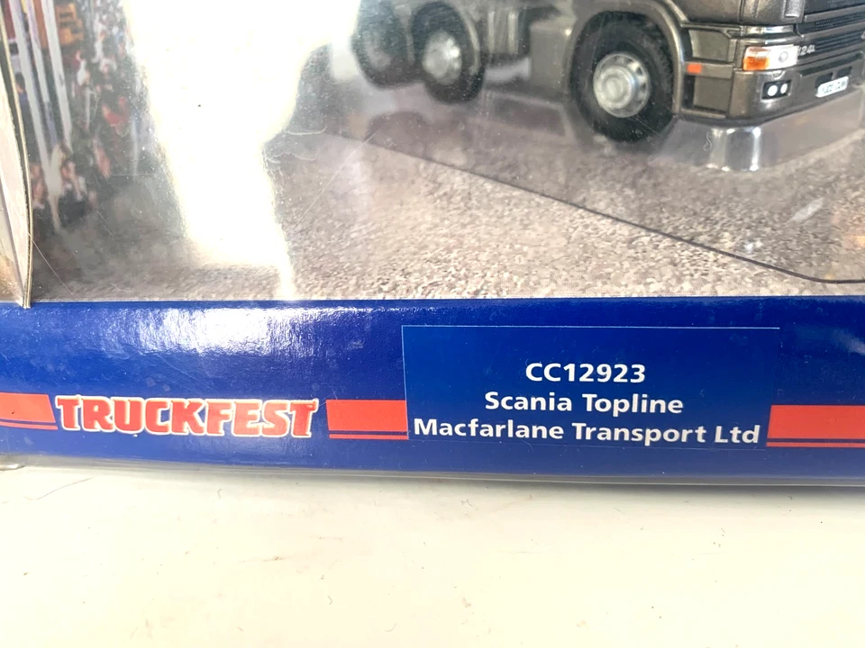 corgi 1:50 truckfest cc12923 Scania MACFARLANE BOXED - Image 4 of 4