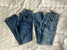 Levi's 511 Slim Boys Blue Denim Jeans Lot Sz 12 Regular