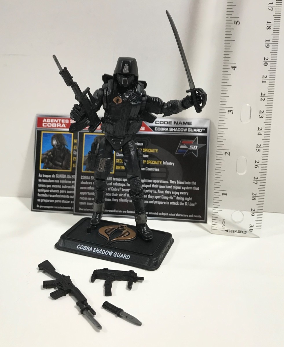 GI Joe 50th Anniversary Cobra Shadow Guard loose figure 2015