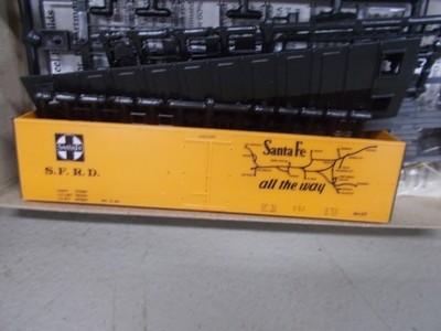 CB &T-#HO-R019-GR CANY/CRV MAP-REEFER CAR -KIT-HO SCALE