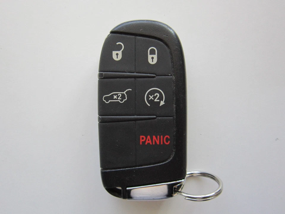 OEM 2017-2023 JEEP BRÚJULA LLAVE INTELIGENTE MANDO A DISTANCIA SIN LLAVE DESBLOQUEADO Foto 3 de 4