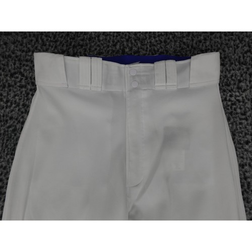 Mizuno Baseball Pants Mens Medium White Double Knee Open Bottom Athletic 32x33.5 - 第 2/13 張圖片