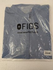 FIGS Rafaela Oversized Scrub Blue Tops for Women Size XL