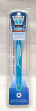 Blue Reach Access Daily Flosser with 4 Disposable Snap-On Heads NOS