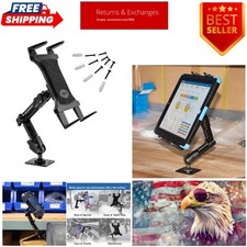 Mounts - Heavy-Duty Tablet Mount  Secure Drill Base for Cars, Walls, and Tab...