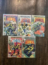 The Man Called Nova By Marvel Comics Group Comic Book Lot Of 5 Vintage Comics