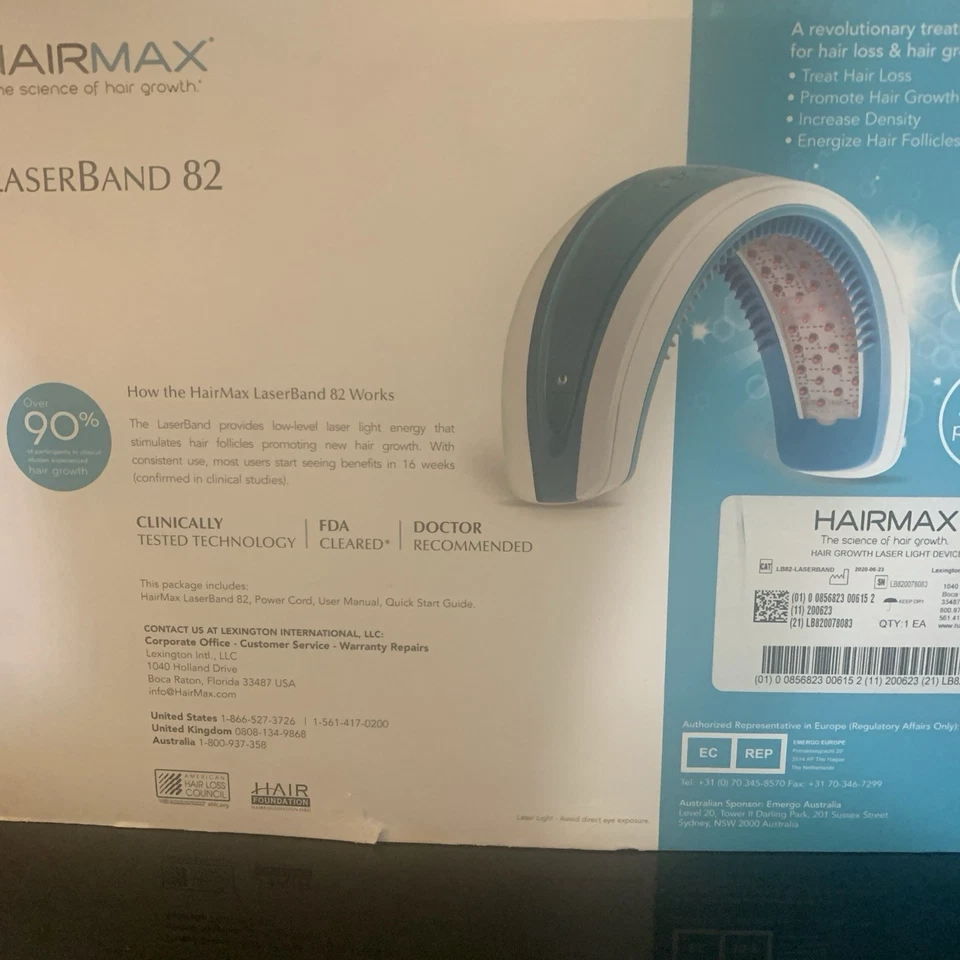 HairMax LaserBand 82 Lasers Hair Growth Treatment Band - Image 2 of 4