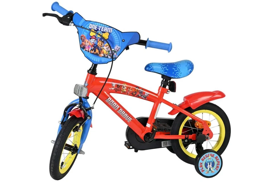 12 Zoll Kinder Jungen Fahrrad Jungenfahrrad Rad Bike Kinderrad Paw Patrol Rot - Bild 4 von 4