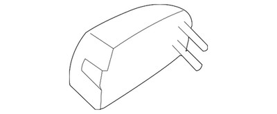 Genuine Nissan Exterior Door Handle Cover 80644-ZW40E