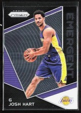 2017-18 Panini Prizm JOSH HART Emergent Rookie Card #EM-JOH Lakers KNICKS QTY.. rookie card picture