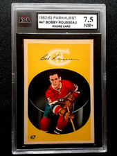 BOBBY ROUSSEAU RC 1962-63 PARKHURST HOCKEY 62-63 #47 KSA 7.5            89799