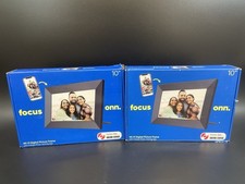 Lot Of 2 ONN WiFi Digital Picture Frame 10 Share Memories Wireless Photos New