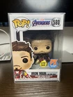 Funko Pop Avengers Endgame I am Iron Man Figure (PX Exclusive) /w Protector🔥✅