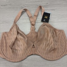 72 Wacoal 855436 Elevated Allure Underwire Front Close Racerback Size 34ddd