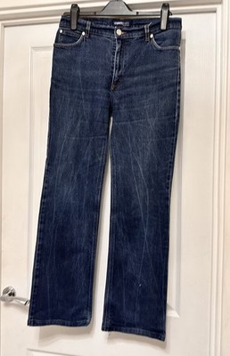 Cerruti Jeans Blue Wash Denim Straight Leg Jeans W31 L31 Cotton Blend Italy