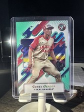 2025 Topps Pristine - Corey Seager  Aqua Refractor /199 Texas Rangers