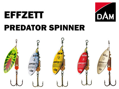 DAM PREDATOR SPINNER Spinnangeln Forelle Hecht Barsch Raubfisch Köder