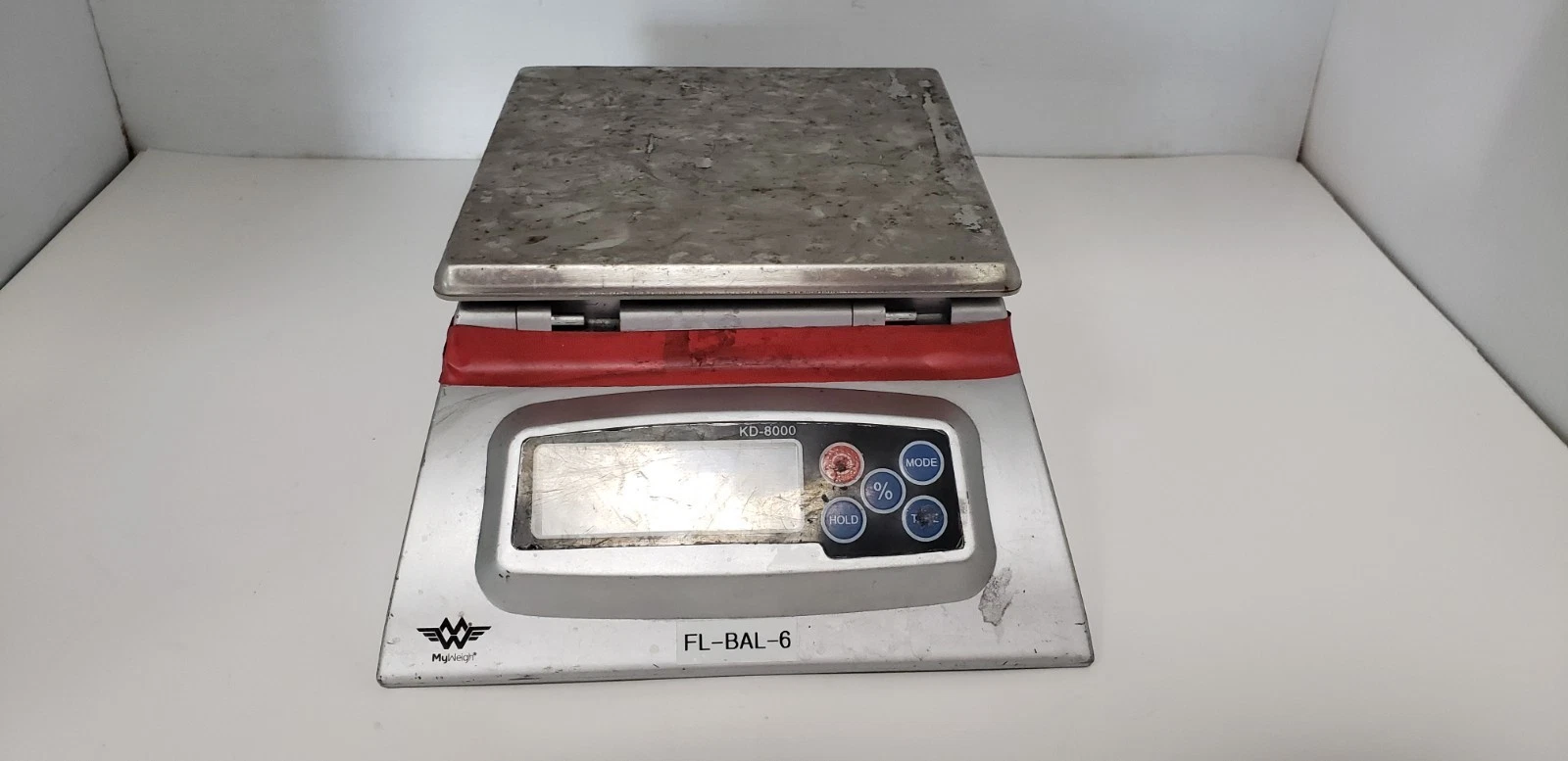 MY WEIGH KD-8000 KITCHEN SCALE, BATTERY OPERATED (NO AC ADAPTER)
