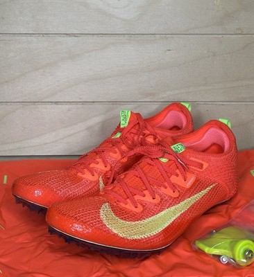 Size 9 Nike Zoom Superfly Elite 2 Men's Track & Field FZ9662-600 NEW