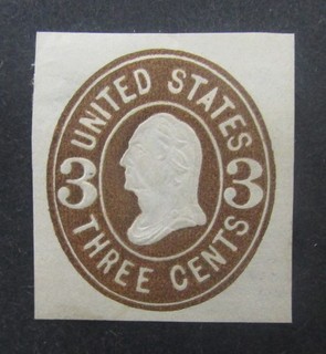 nystamps US Cut Square Stamp # U60 Mint H S11x3240