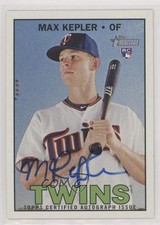 2016 Topps Heritage High Number Real One Max Kepler #ROA-MK Auto 1h1