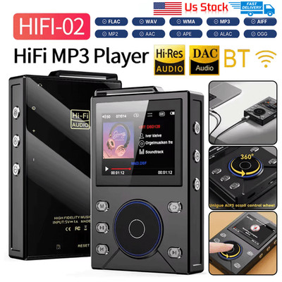 Hi-Fi Portable Music MP3 Player 2.4'' LCD-Screen DSD256 Master Lossless Player