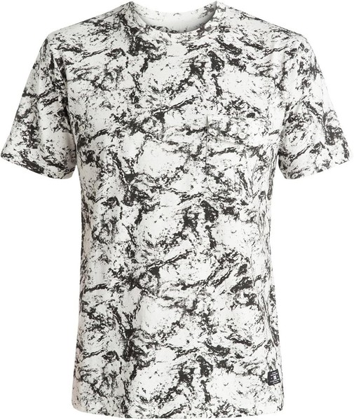 Dc Shoes Evansville Herren T-Shirt Kurzarmshirt Freizeitshirt, Weiß, S-image