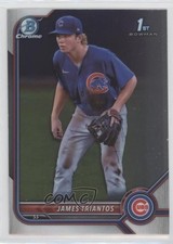 2022 Bowman Chrome Prospects James Triantos #BCP-208 n1u
