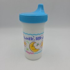 Vintage Playtex Plastic Sippy Cup Twinkle Little Star With Valve Toddler
