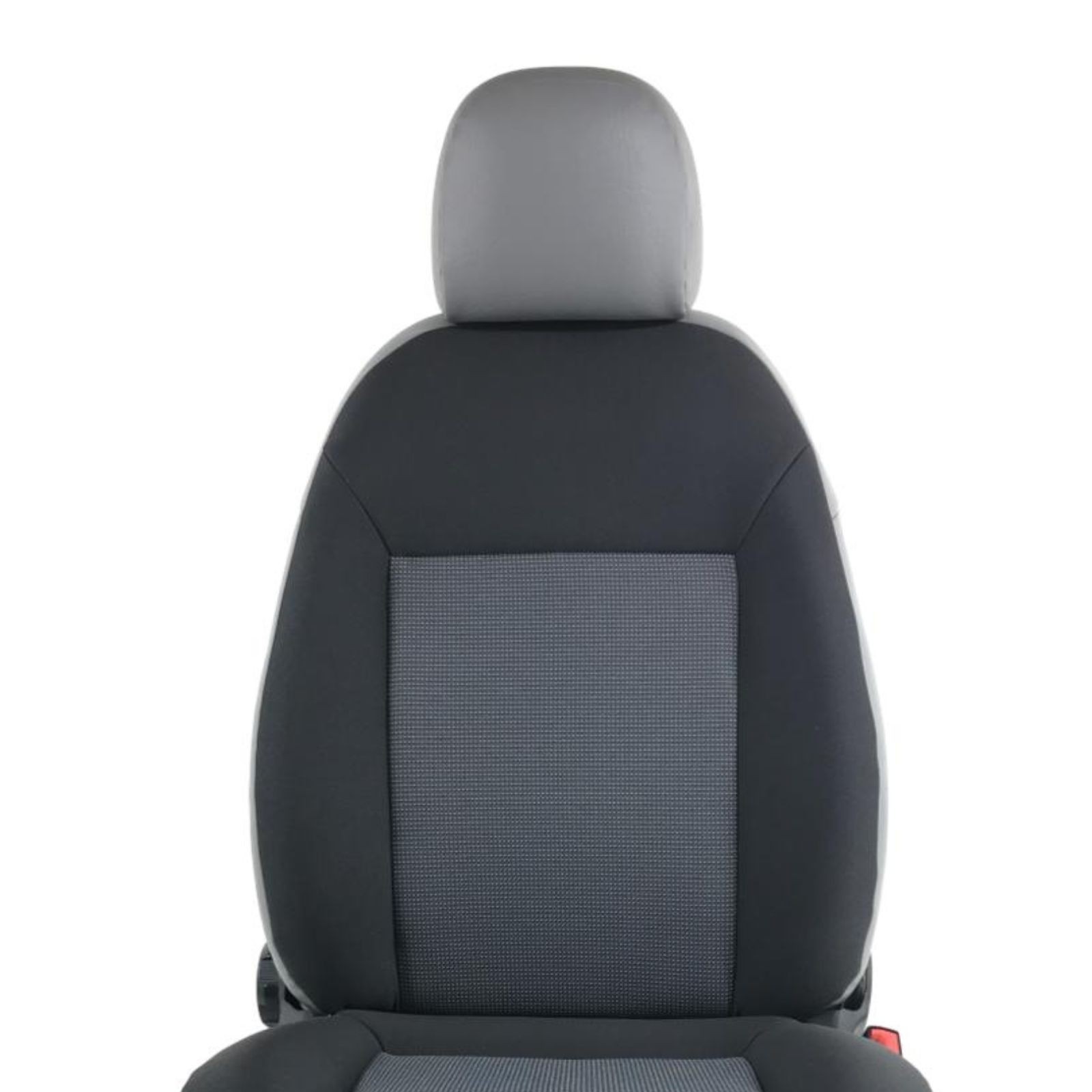 Housse dossier pour Citroën Nemo 2007-2017 en tissu noir HA0117