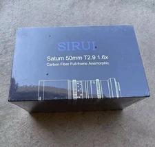 SIRUI SATURN 50mm T2.9 1.6x Full Frame ANAMORPHIC, Neutral Flares