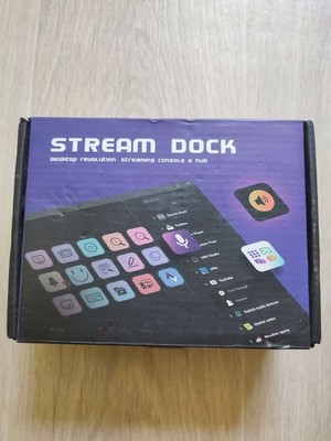 MiraBox Stream Dock 293S 15-Key Programmable LCD Macro Keypad usb Controller