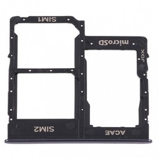 Replacement SIM Tray For Samsung Galaxy A31 Micro SD Card Adapter Black