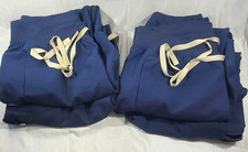 LOT: 4 Men's Figs Technical Collection Scrubs Pants - Navy - S - 32" Inseam
