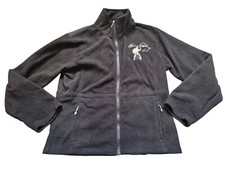 Elvis Presley Ladies Zip Up Fleece Jacket 1x Vintage Collectors Soft Warm Cosey