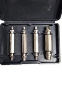 Easy Out Broken Bolt and Damaged Screw Extractor 4 Piece Kit New