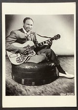 Jimmy Reed American Blues Musician Vintage Continental Postcard Unposted