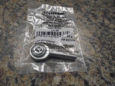 HILLMAN 1/4-28 MALE RIGHT HAND ROD END A1