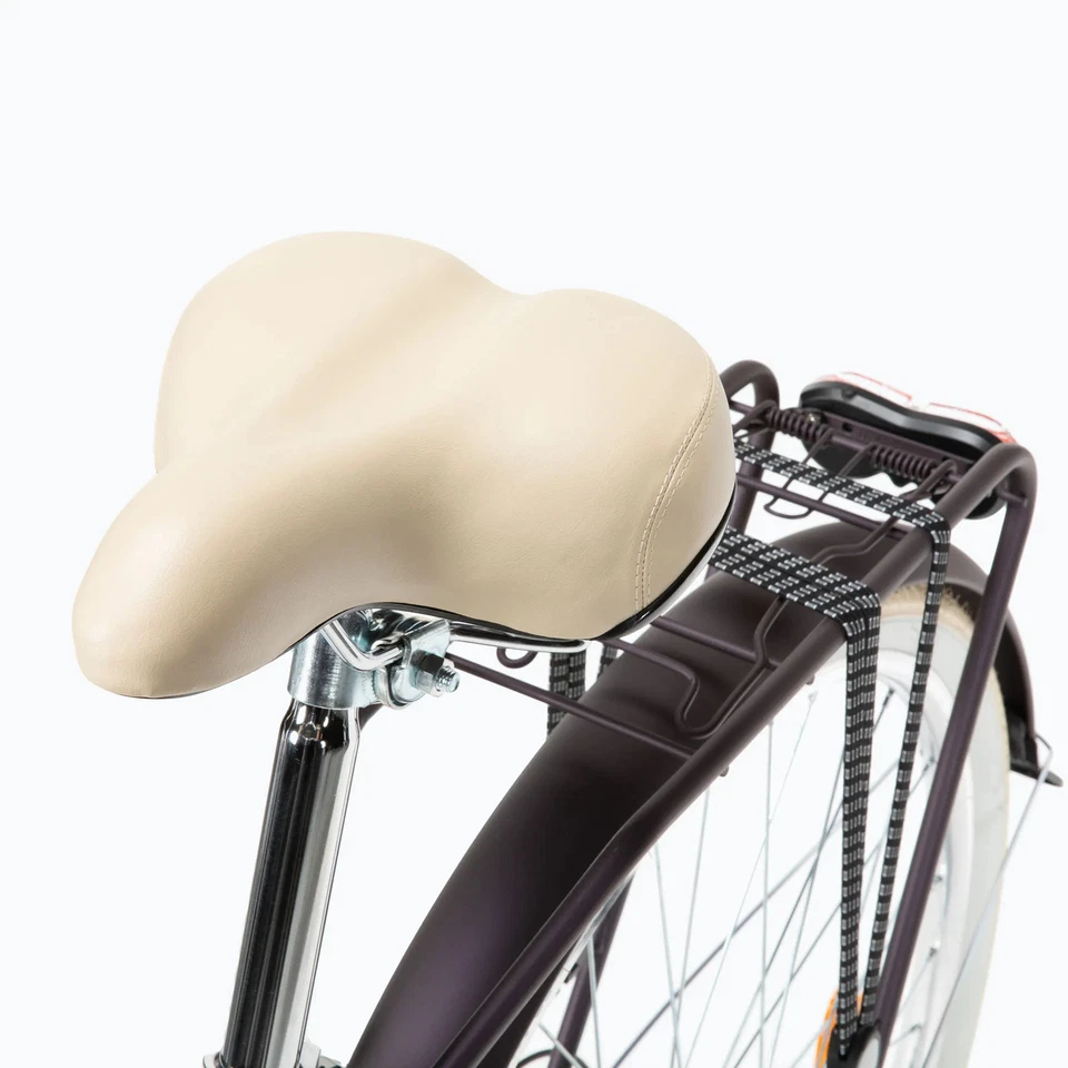 26 / 28 Zoll Romet Cityfahrrad 6-Gang Shimano Kettenschaltung Alurahmen Lila - Bild 3 von 4