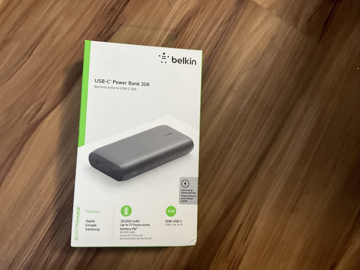 belkin portable charger 20000mah