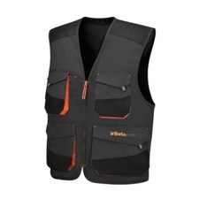 Gilet multitasche leggero Beta 7867G smanicato da lavoro taglie XS-XXXXL