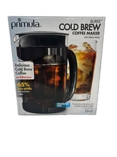 Primula PCBBK-5351 Pace Cold Brew Iced Coffee Maker 1.6 Quart - Black