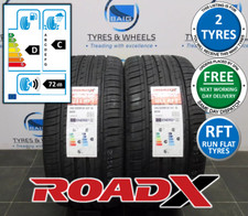 X2 245 35 18 245/35ZRF18 92Y XL RUN FLAT ROADX RXMOTION RUNFLAT NEW TYRES (PAIR)